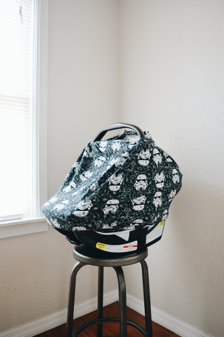 DIY Carseat Cover (Star Wars&nbsp;Themed)